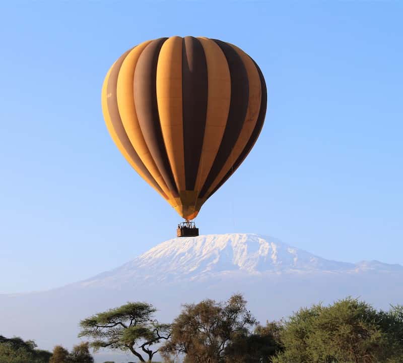 Kilimanjaro balloon safari