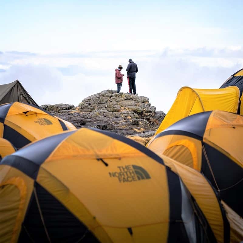 Camping tents, Kilimanjaro