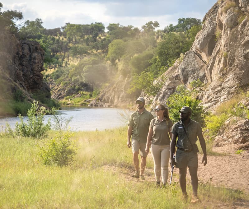 Walking safari at The Outpost